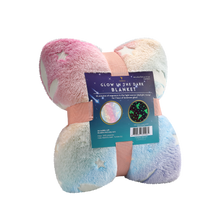 Load image into Gallery viewer, VUDECO Glow in The Dark Blanket for Kids 50 x 60 inches (Fairy)