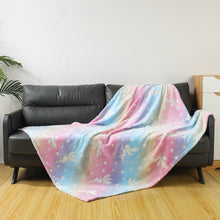 Load image into Gallery viewer, VUDECO Glow in The Dark Blanket for Kids 50 x 60 inches (Fairy)