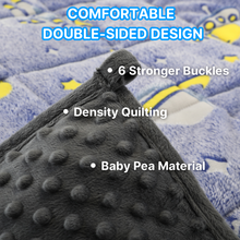 Load image into Gallery viewer, Glow in the Dark Weighted Blanket -  Astronaut