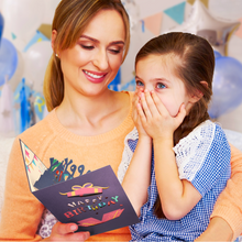 Load image into Gallery viewer, VUDECO 3D Pop Up Happy Birthday Card - Gift