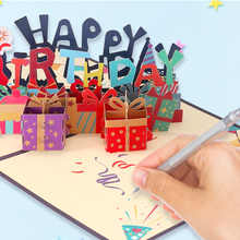 Load image into Gallery viewer, VUDECO 3D Pop Up Happy Birthday Card (Birthday)
