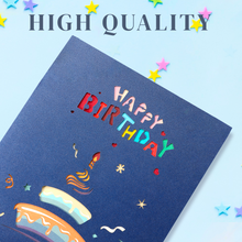 Load image into Gallery viewer, VUDECO 3D Pop Up Happy Birthday Card (Cake)