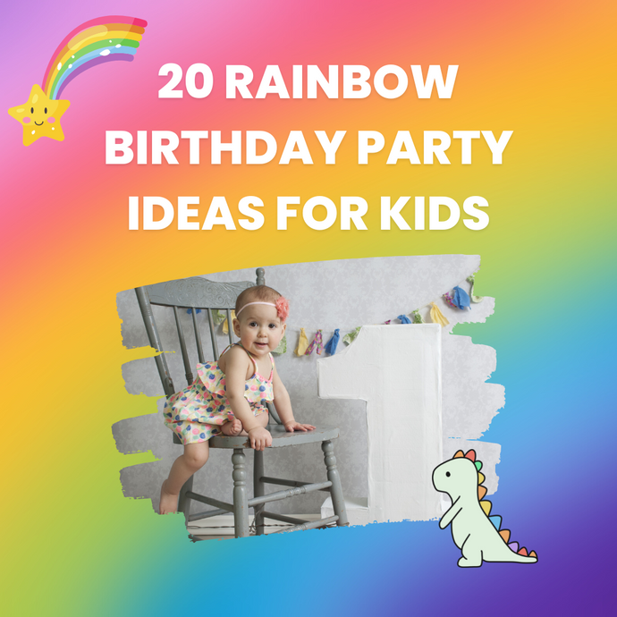 20 Rainbow Birthday Party Ideas for Kids