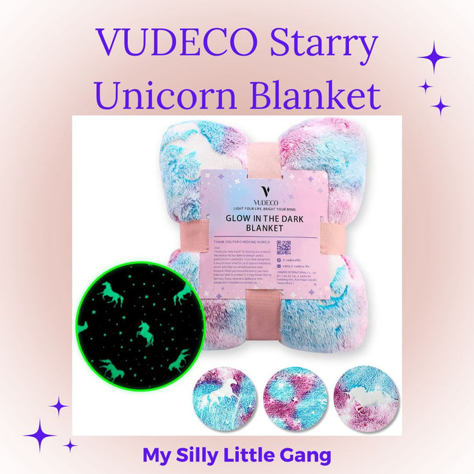 VUDECO Starry Unicorn Blanket Review