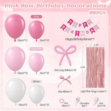 Load image into Gallery viewer, Partywoo Birthday Party Decorations, Happy Birthday Banner, Fringe Curtain, Balloons
