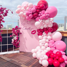 Load image into Gallery viewer, Partywoo Balloons，18&quot;12&quot;10&quot;5&quot; Pink Metal Rose Gold Confetti Latex Balloons
