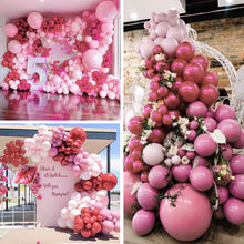 Load image into Gallery viewer, Partywoo Balloons，18&quot;12&quot;10&quot;5&quot; Pink Metal Rose Gold Confetti Latex Balloons
