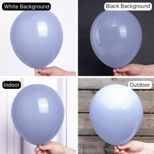 Load image into Gallery viewer, PartyWoo Dusty Blue Purple Balloons 50 pcs 12 Inch Periwinkle Lavender Latex Helium Balloons for Graduation Baby Shower Gender Reveal Wedding Butterfly Birthday Party Decorations Blue-F49
