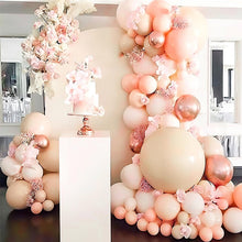 Load image into Gallery viewer, PartyWoo Light Pink Balloons 140 pcs Different Sizes of 18 12 10 5 Inch Pastel Baby Pale Light Blush Pink Balloon Arch Kit Garland for Wedding Baby Shower Birthday Party Decorations Pink-Q01
