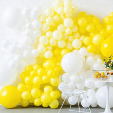 Load image into Gallery viewer, PartyWoo Yellow Balloons 100 pcs Different Sizes of 36 18 12 10 5 Inch Matte Light Yellow Latex Balloon Arch Kit Garland for Easter Bee Baby Shower Sunflower Birthday Graduation Decorations Yellow-Y55
