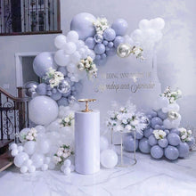 Load image into Gallery viewer, PartyWoo Dusty Blue Purple Balloons 50 pcs 12 Inch Periwinkle Lavender Latex Helium Balloons for Graduation Baby Shower Gender Reveal Wedding Butterfly Birthday Party Decorations Blue-F49
