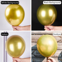 Load image into Gallery viewer, PartyWoo Metallic Gold Balloons, 85 pcs Gold Metallic Balloons Different Sizes Pack of 18 Inch 12 Inch 10 Inch 5 Inch Gold Balloons for Balloon Garland or Balloon Arch as Party Decorations, Gold-G101
