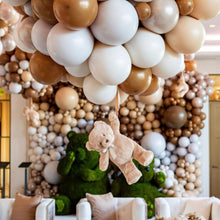 Load image into Gallery viewer, PartyWoo Brown Balloon Arch Kit Garland 100 pcs Shades of Brown Neutral Boho Tan Balloons Different Sizes of 18 12 10 5 Inch for Baby Shower Safari Wedding Anniversary Birthday Party Decorations
