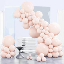 Load image into Gallery viewer, PartyWoo Light Pink Balloons 140 pcs Different Sizes of 18 12 10 5 Inch Pastel Baby Pale Light Blush Pink Balloon Arch Kit Garland for Wedding Baby Shower Birthday Party Decorations Pink-Q01
