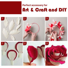 Load image into Gallery viewer, Burgundy Crepe Paper Streamers by PartyWoo: 6 Rolls, 492ft, 1.8in x 82ft Each, Thicker, Easy to Use, Multi-Purpose Decorations
