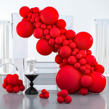 Load image into Gallery viewer, PartyWoo Red Balloons, 100 pcs Red Balloons Different Sizes Pack of 36 Inch 18 Inch 12 Inch 10 Inch 5 Inch for Balloon Garland as Birthday Decorations, Wedding Decorations, Party Decorations
