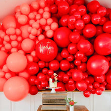 Load image into Gallery viewer, PartyWoo Red Balloons, 100 pcs Red Balloons Different Sizes Pack of 36 Inch 18 Inch 12 Inch 10 Inch 5 Inch for Balloon Garland as Birthday Decorations, Wedding Decorations, Party Decorations
