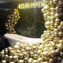 Load image into Gallery viewer, PartyWoo Metallic Gold Balloons, 85 pcs Gold Metallic Balloons Different Sizes Pack of 18 Inch 12 Inch 10 Inch 5 Inch Gold Balloons for Balloon Garland or Balloon Arch as Party Decorations, Gold-G101
