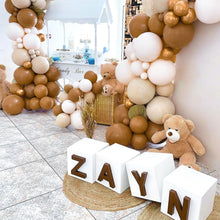 Load image into Gallery viewer, PartyWoo Light Brown Balloons 100 pcs Different Sizes of 18 12 10 5 Inch Caramel Brown Tan Boho Neutral Latex Balloon Arch Kit Garland for Birthday Wedding Baby Shower Party Decorations Brown-F10
